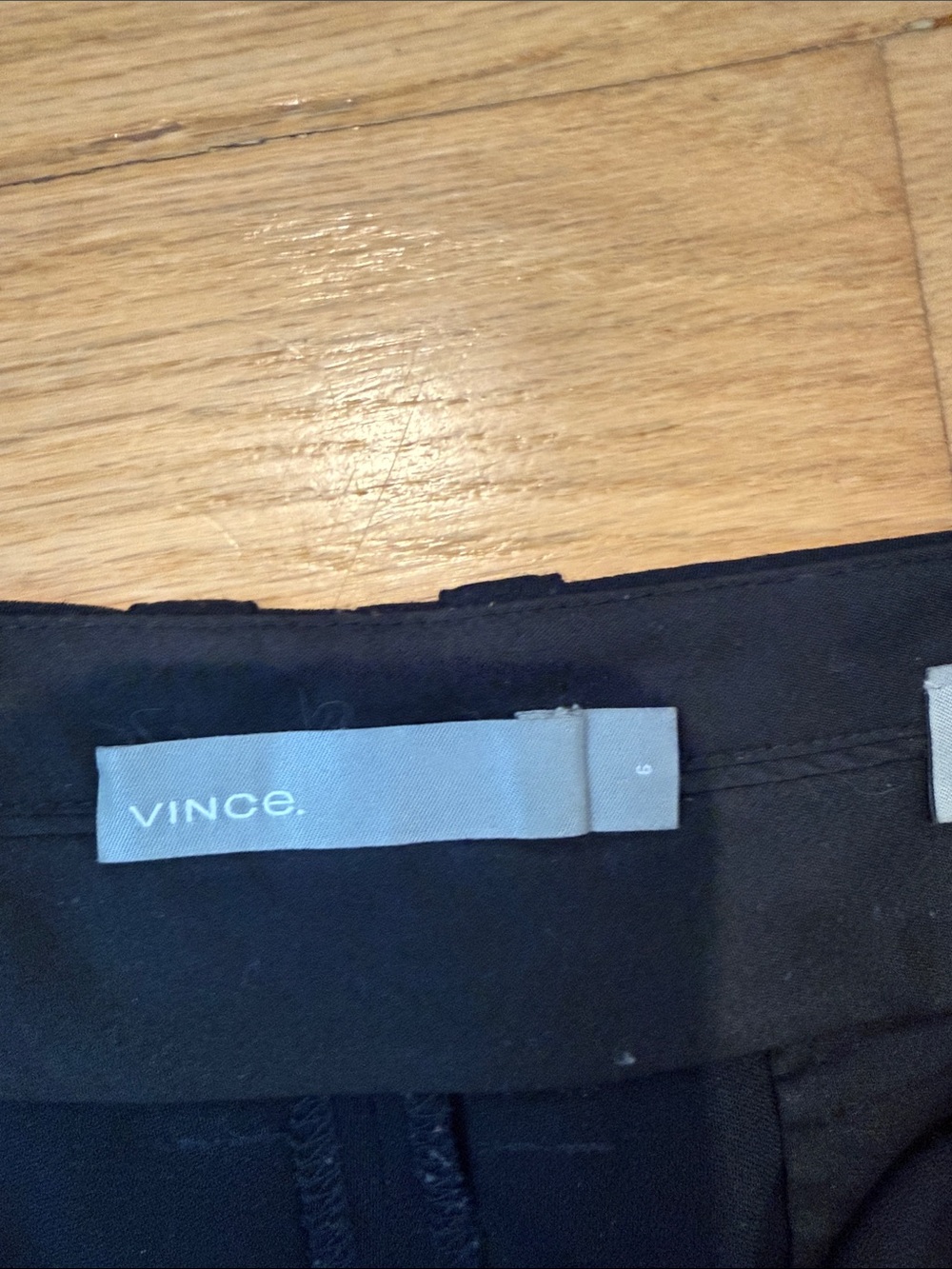 Vince Women's navy Cropped Dress Pants - Picture 4 of 5
